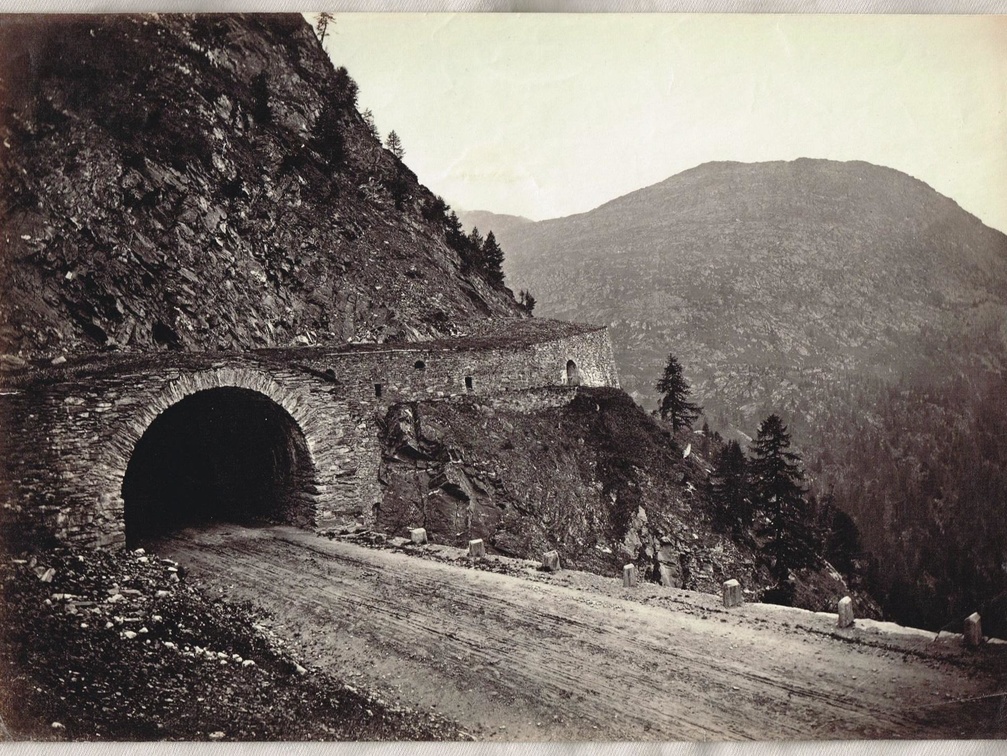 1865-xx-xx Simplonstrasse Tunnel